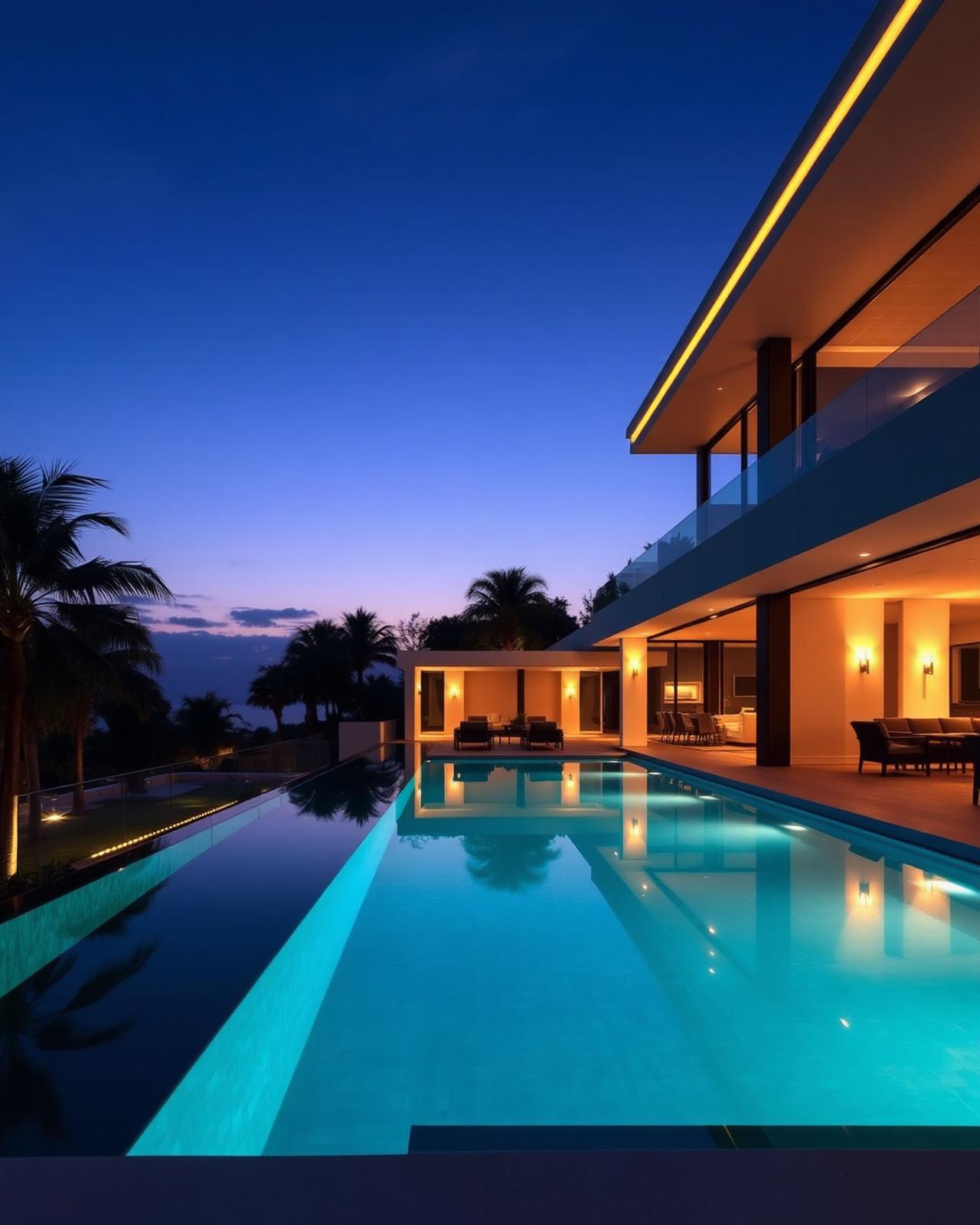 Luxury villa property showcase